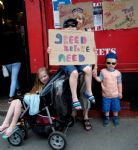 Salford Community Protest at Vimto Gardens